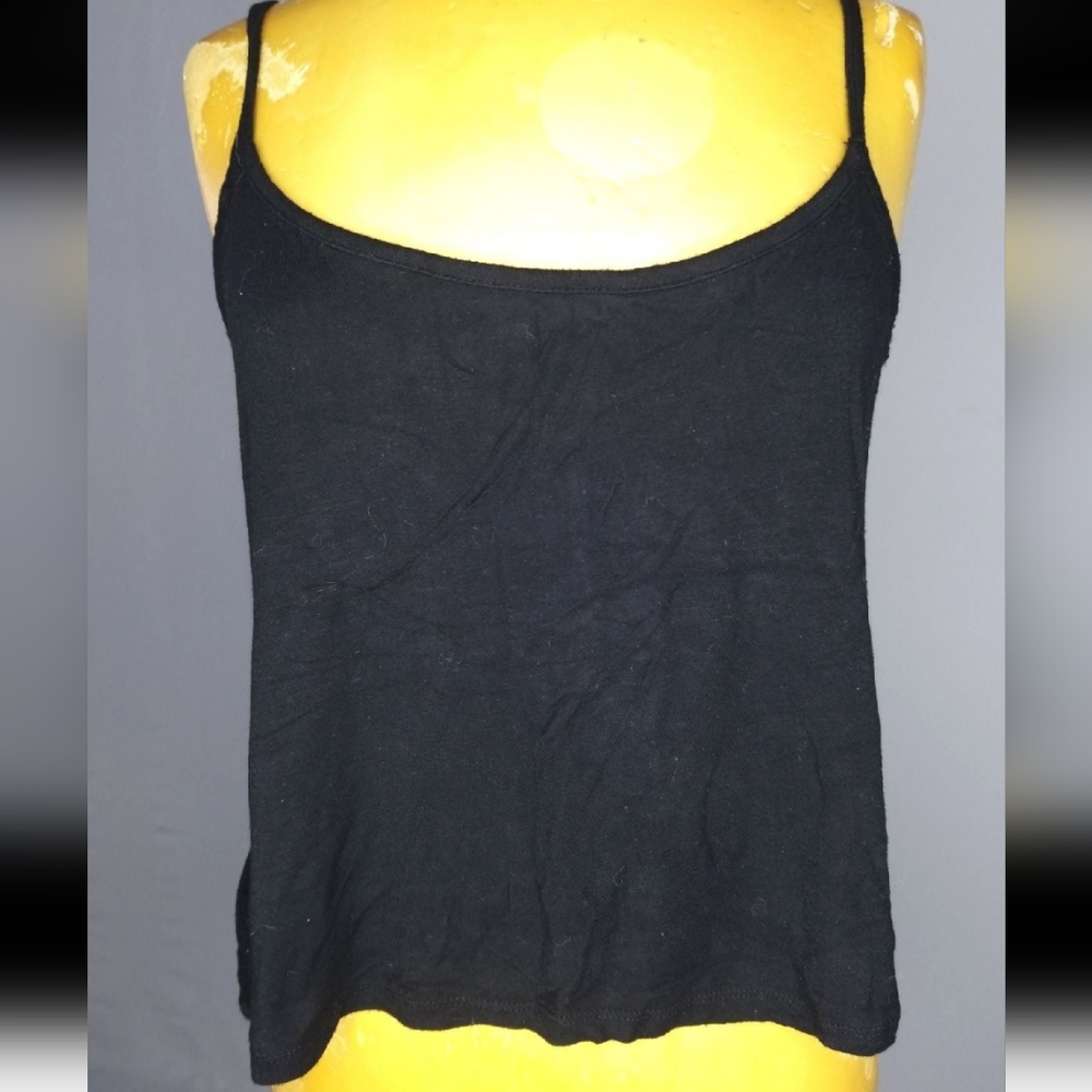 Charlotte Russe strapy black tank top